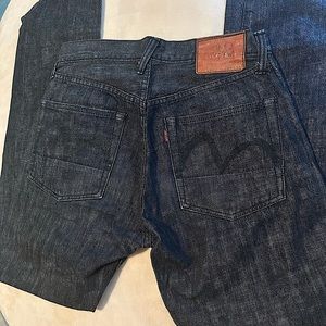 Rare Dark Evisu denim